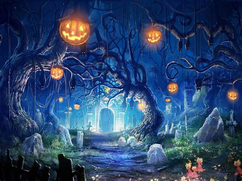 Hd Halloween Backgrounds Wallpapers Backgrounds