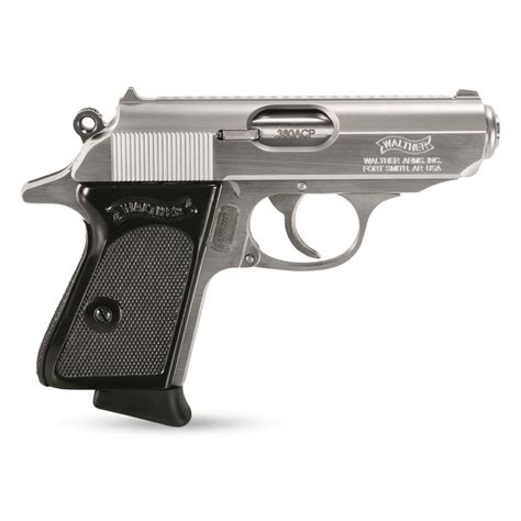 Walther Ppk Stainless Semi Automatic 380 Acp 33 Barrel 61