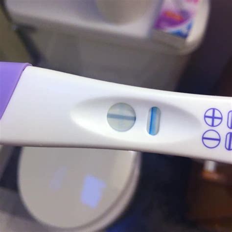 positive pregnancy test results faint line