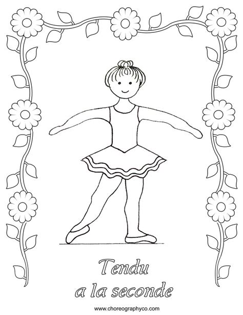 33 Best Coloring Pages For Young Dancers Images On Pinterest Coloring