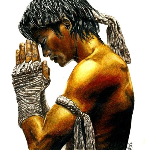 Muay Thai Art Of Igor Papish Drawings