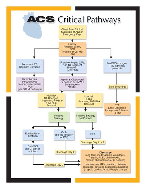 Acs Critical Pathways Flowchart Pathways Flow Chart Work Smarter