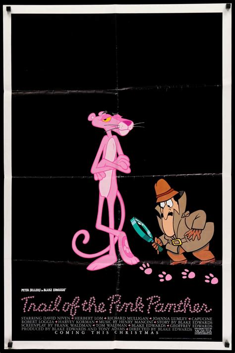 Trail Of The Pink Panther 1982 One Sheet Movie Poster Original Film