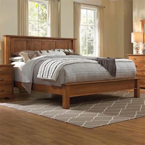 Daniels Amish Elegance Solid Wood King Bed With Low Footboard Item