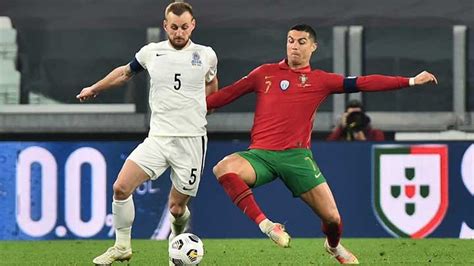 Cristiano ronaldo was out suspended for the visitors, who cruised to victory thanks to goals from bernardo silva, andre silva and diogo jota. Underwhelming Portugal Need Own Goal To Beat Azerbaijan - Foto En.tempo.co