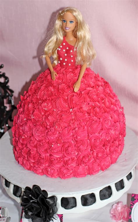 I made two barbie cakes for two beautiful little girls. Cupcake Express: Tessa's 4th Barbie Inspired Birthday ...