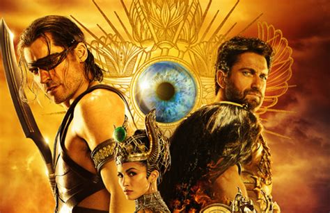 Gods Of Egypt Nuovo Poster Con Gerard Butler E Nikolaj Coster Waldau Cinefilos It