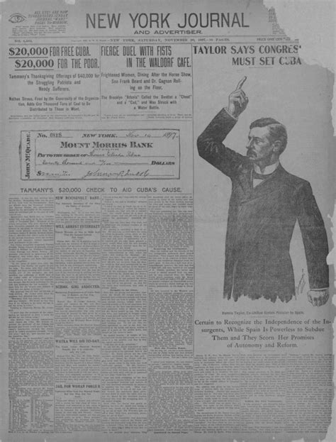 New York Journal And Advertiser New York Ny November 20 1897