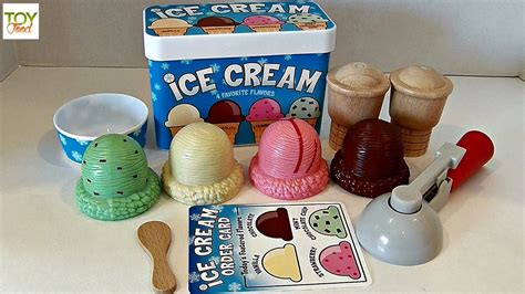 Shop for play food & accessories in kitchens, playfood & housekeeping. TOY FOOD, ICE CREAM PLAY SET MELISSA & DOUG, KITCHEN TOY FUN - YouTube