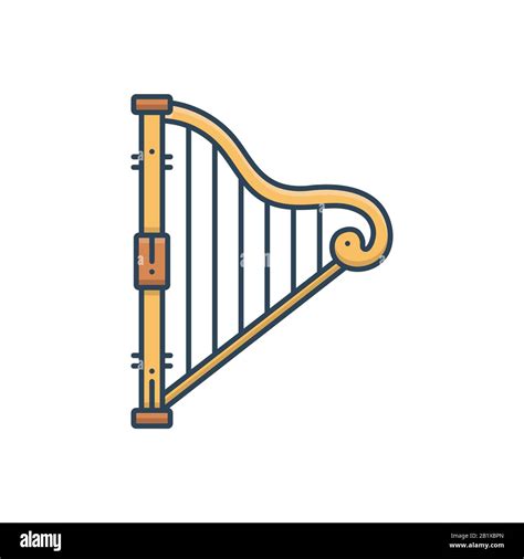 Illustration For Harp Stock Vector Image And Art Alamy