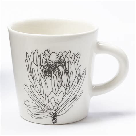 Coffee Cup – Small Protea Flower – Flick Inc