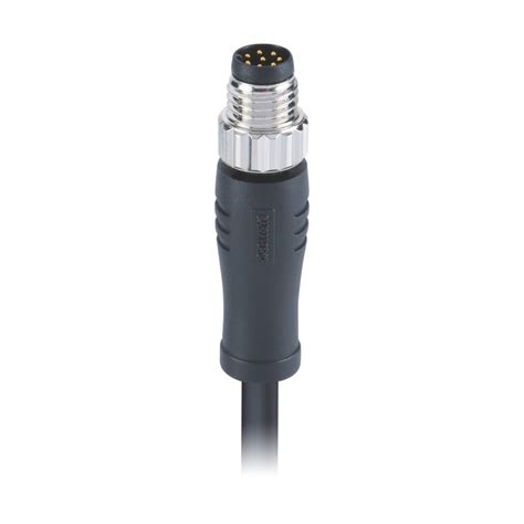 Uv Resistant Ip67 Waterproof Cable M8 Connector Male