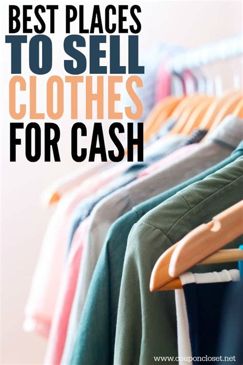 Best Places To Sell Clothes For Cash One Crazy Mom