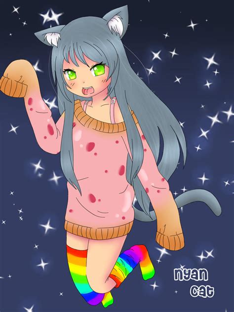 Human Nyan Cat By Bunniebuns On Deviantart