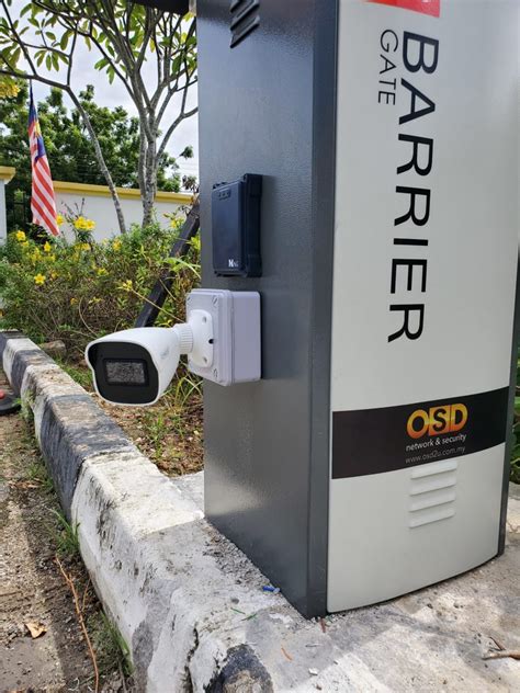 Barrier Gate Door Access System Ipoh Years Exp Osd Network Security