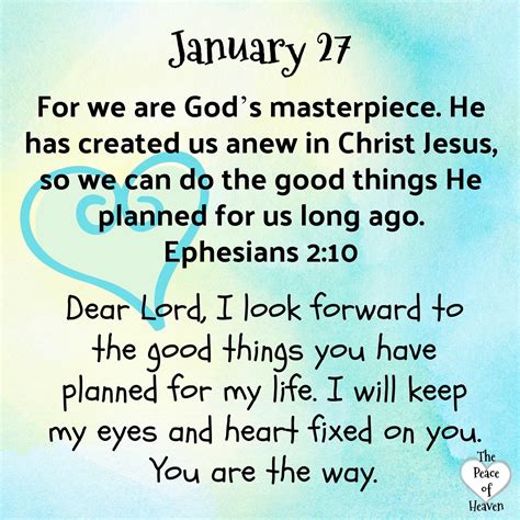 January 27 Ephesians 210 Inspirational Prayers Daily Christian