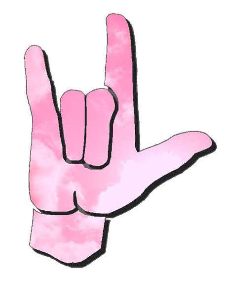 love sign language transparent background - Clip Art Library