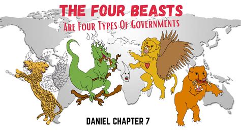 Daniel 7 Vision The Four Beasts