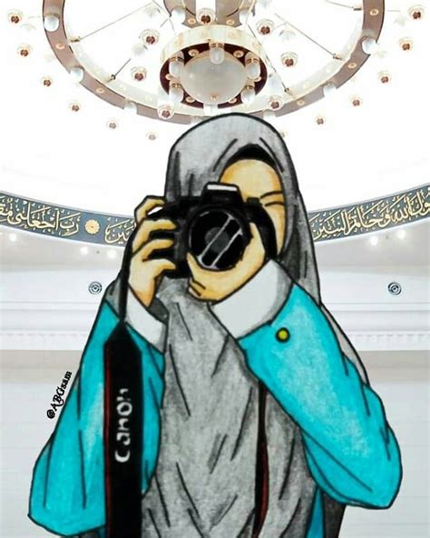 Pin By Hafizhah Nisa On Muslim Anime Muslim Hijab Cartoon We Bare