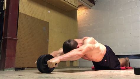 Ab Wheel Exercises Roll Out To Push Up Youtube