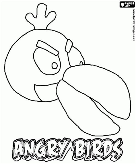 Download Red Bird Coloring Page - Coloring Home