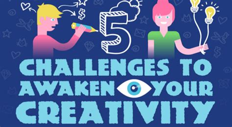 Infographic 5 Challenges That Will Awaken Your Creativity