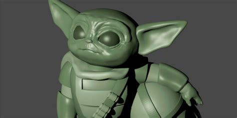 Baby Yoda In Mandalorian Armor Kulturaupice