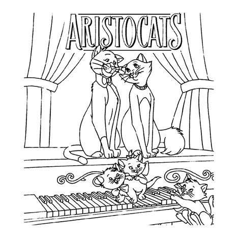 Leuk voor kids kleurplaatAristokatten in 2020 Kleurplaten, Gratis