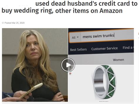 So if you splurge on an item, then find an identical one for a lower price, your credit card may refund you the difference. Lady uses dead husband's credit card to pay for 2nd wedding; now facing charges ...