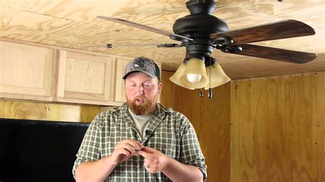 I am replacing a ceiling fan pull chain switch. How to Balance Ceiling Fan Paddles : Ceiling Fan Repair ...