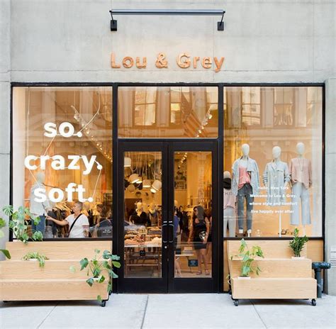 Inside Lou And Greys “socrazysoft” Shop Boutique Interior Clothing