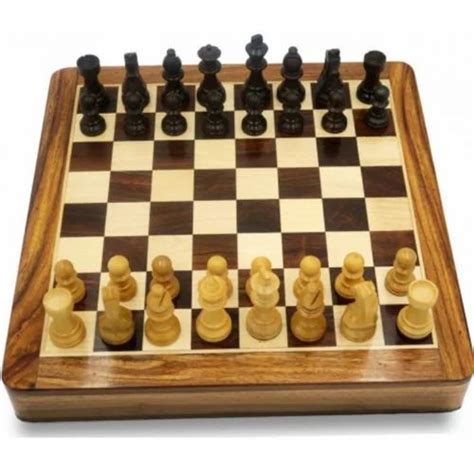 Classic Chess Set Made In Wood With Magnetic Board At Rs 3399piece