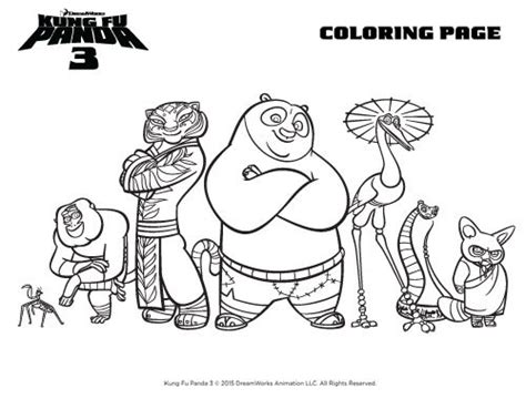 Download Kung Fu Panda 3 Activity Sheets & Images