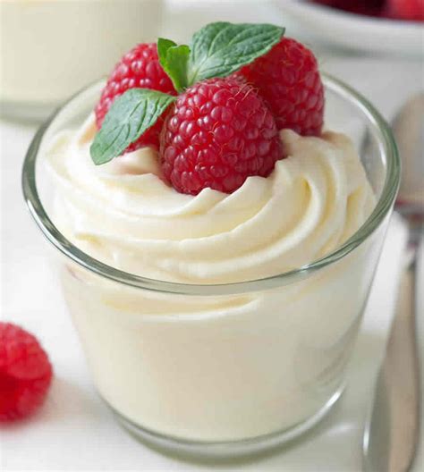 Mousse de mascarpone à la vanille au thermomix Recette Thermomix
