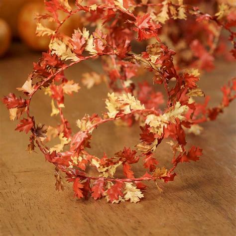Miniature Oak Leaf Roping Garland Garlands Floral Supplies Craft