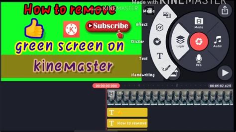 How To Edit Videos Using Kine Master Chroma Key Effect Youtube