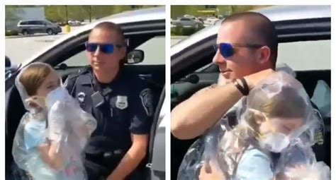 Facebook Viral ¡conmovedor Niña Rompe En Llanto Al Abrazar A Su Papá Policía Después De Mucho