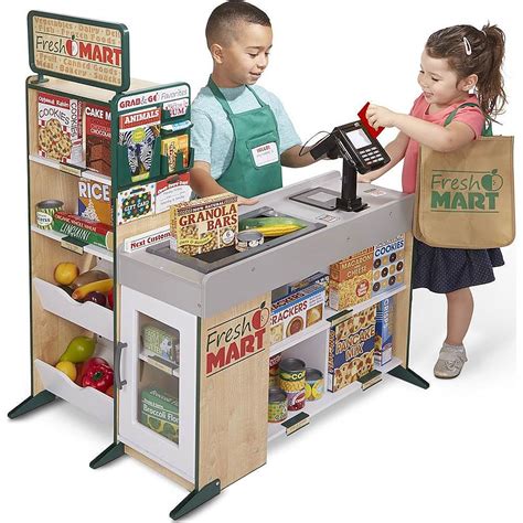 We buy in volume and contract early to get the best prices. Best Buy: Melissa & Doug Fresh Mart Grocery Store Play Set ...