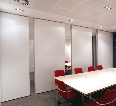 Customized Acoustic Sliding Folding Partitions Meeting Room Divider Wall