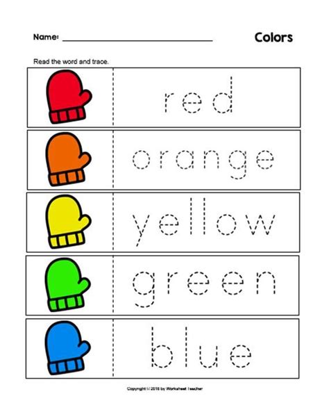 Color By Number Worksheets For Kindergarten Pdf Free