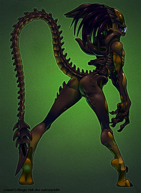 Rule 34 Alien Franchise Alien Girl Alien Vs Predator Ass Astrozerk