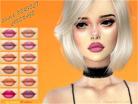 The Sims Resource Perfect Coverage Lips By Angissi Sims 4 Downloads