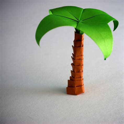 Origami Palm Tree Panthermodem Flickr