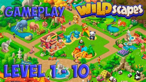 Wildscapes Level 1 10 Gameplay Story Hd Youtube