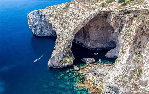 Blue Grotto Malta Worldatlas