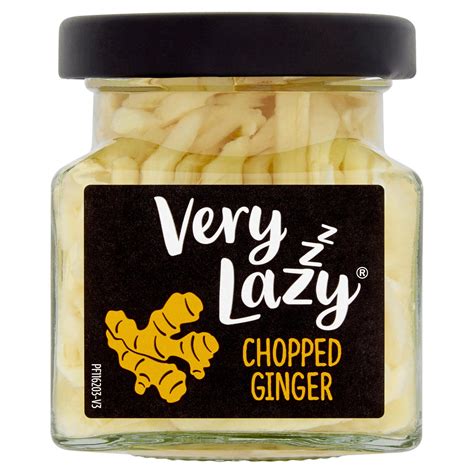 Very Lazy Chopped Ginger 115g Herbs Spices And Seasonings Iceland Foods