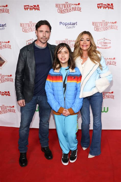 Denise Richards Rarely Seen Daughter Eloise 12 Joins Her Parents For