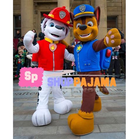 Top Quality Paw Patrol Chase Mascot Costume