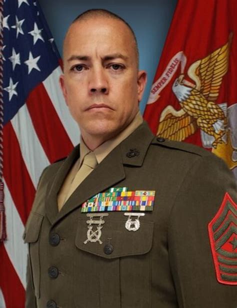 Sergeant Major James A Baum 8th Marine Corps District Leaders