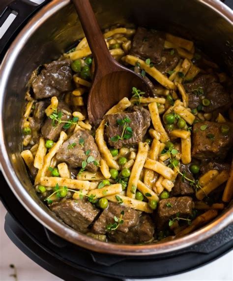 Recipe by spicy southern kitchen| christin mahrlig. Pressure Cooker Beef and Noodles Recipe